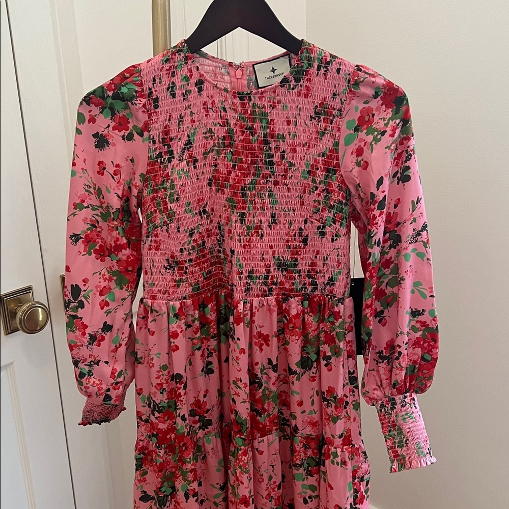 Tuckernuck Pink Floral Maxi Dress - Picture 3 of 5
